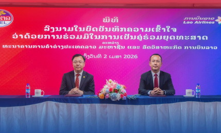 Lao Airlines and BCEL Strengthen Ties Through Strategic Partnership MOU